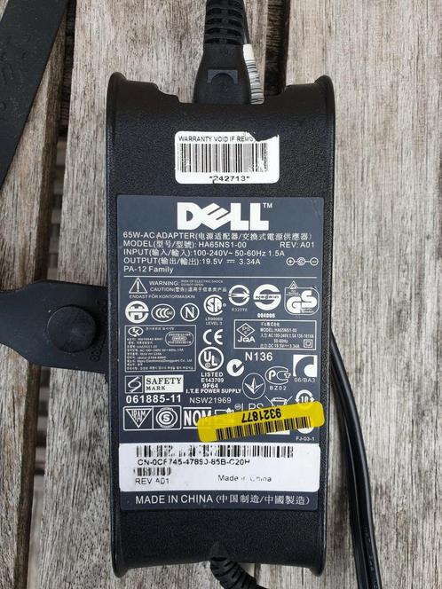 Dell Compaq lader 19.5V 330 meter kabel