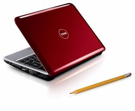 Dell inspiron mini Rood