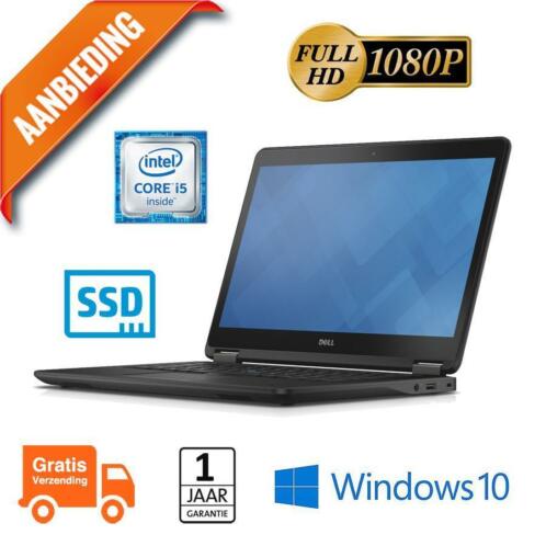 Dell Latitude E7450 Core i5 5300U  256SSD  8GB 14 FHD IPS