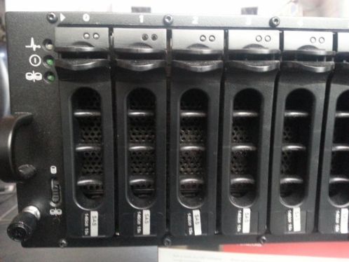 DELL MD3000i iSCSI SAN met 15x146GB 15K SAS schijven