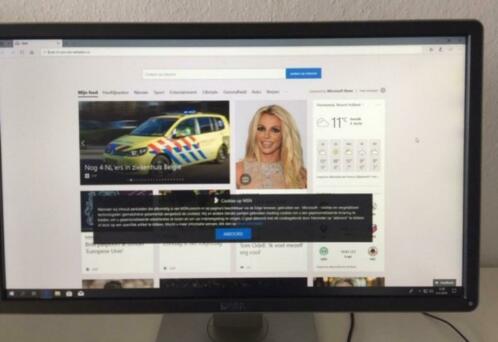 Dell Monitor 23 inch P2314Ht VGA  DP  DVI met beschadiging