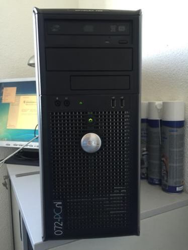 Dell OptiPlex 755 4GB 120GB-SSD 500GB-HDD Dual Core 2,6 Win7