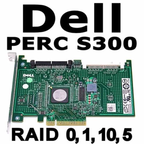 Dell PERC S300 PCI-e SAS SATA RAID Controllers  Brackets