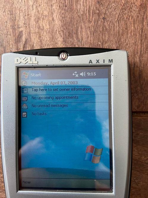 Dell Pocket PC Axim Vintage zo goed als nieuw -))