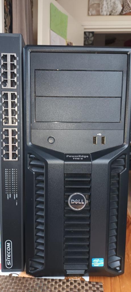 Dell PowerEdge T110-II server met 32GB geheugen