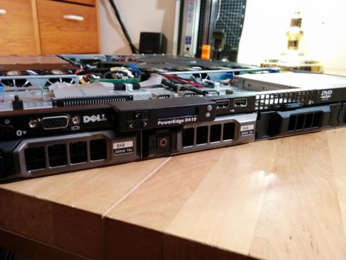 Dell R410 19034 rack server, E5520, 32GB, 2x hot swap voeding