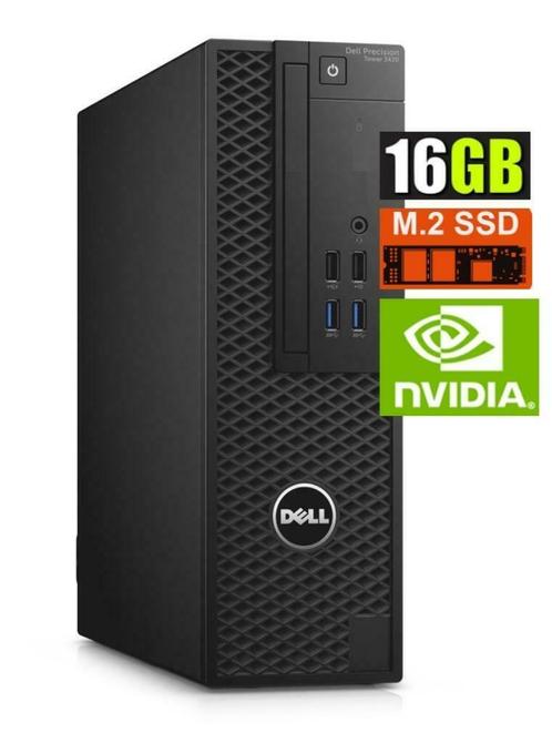 DELL T3420 Sneller dan 7e gen i7  16GB  256GB  4GB Nvidia