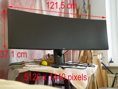 Dell UltraSharp U4919DW - LED-monitor - gebogen - 49quot