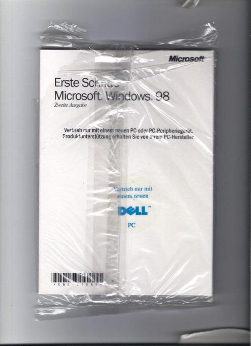 Dell Windows98 duits W98 Zweite Ausgabe orig. voor retro pc
