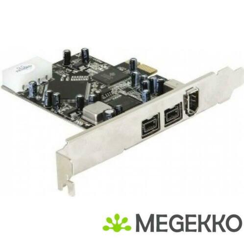 DeLOCK 89153 PCI-Express FireWire 2 Ports 1394b 1 Port 1394a