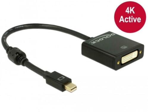 DeLock adapter Mini DisplayPort --gt DVI - 4K active