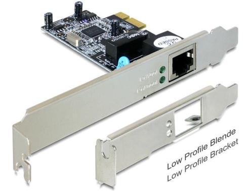 DeLOCK Gigabit PCI-Express kaart - 1x RJ45
