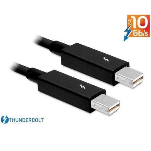 DeLOCK Thunderbolt kabel zwart - 0,50 meter