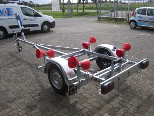 Demo Rubberboot Marlin 500 boottrailer 4,50 meter kantelbaar