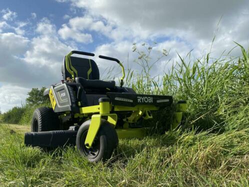 DEMO Ryobi accu zeroturn maaier 106cm, mulch, super sterk