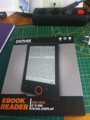 Denver e-book reader met verlichting