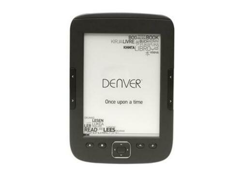 Denver EBO-610L Ebook reader with 6 E-INK panel amp front lig