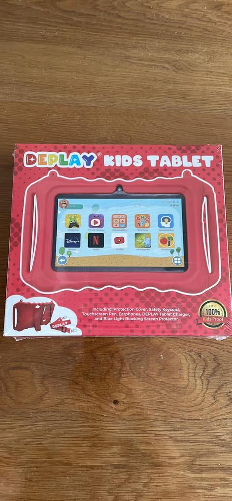 Deplay Kids tablet 7 inch Rood incl beschermhoes