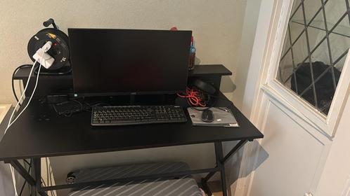 Desk, Monitor amp Keyboard