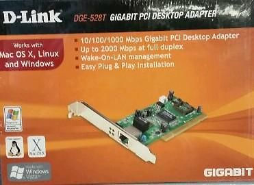 Desktop adapter D Link dge 528t gigabit netwerkkaart 