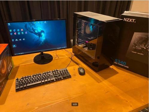 Desktop Game PC, i7-6700K, RTX3070, 1Tb M2, 32 Gb DDR4, Asus