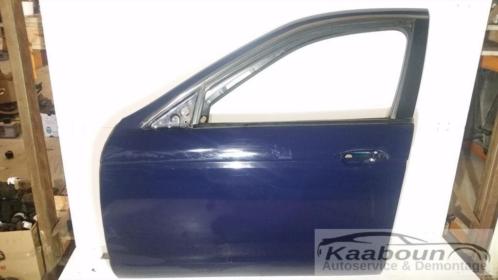 Deur  portier links voor blauw Jaguar S-type 1999 - 2007