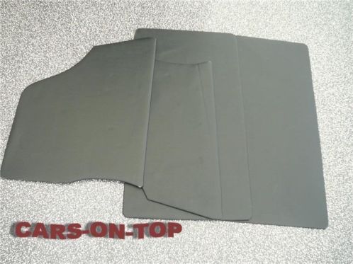 Deurpanelen zwart Classic MINI. 