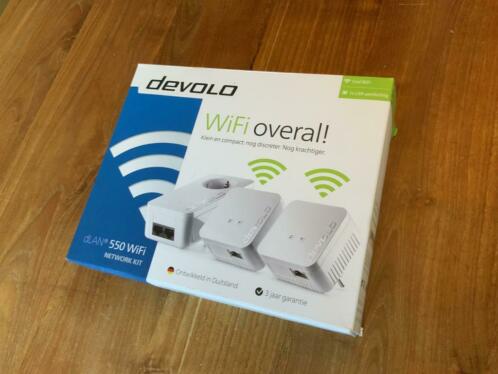 Devolo 550 WiFi network kit (met 2 WiFi adapters)