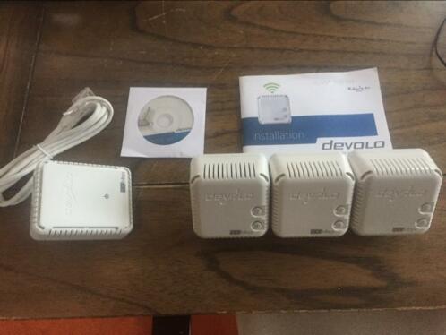 Devolo dLAN 500 WiFi basis  3 stations