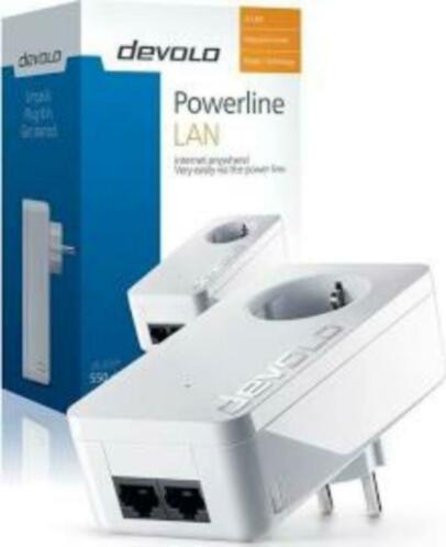 Devolo dLAN 550 Duo - Powerline zonder wifi - 2 Stuks - NL