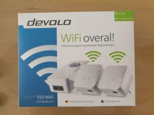 Devolo dLAN 550 WiFi Network Kit Powerline NL