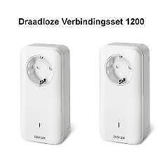 Devolo1200 Dlan Multiroom draadloze verbindingsset nw in ds.