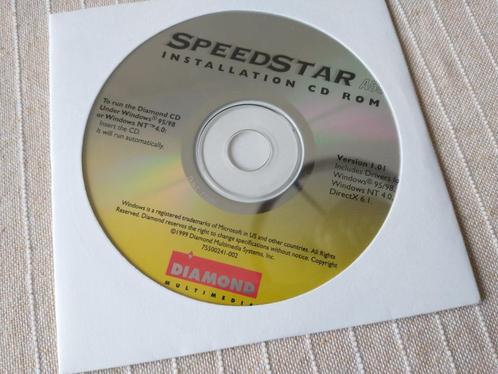 Diamond SpeedStar Installation CD 1999