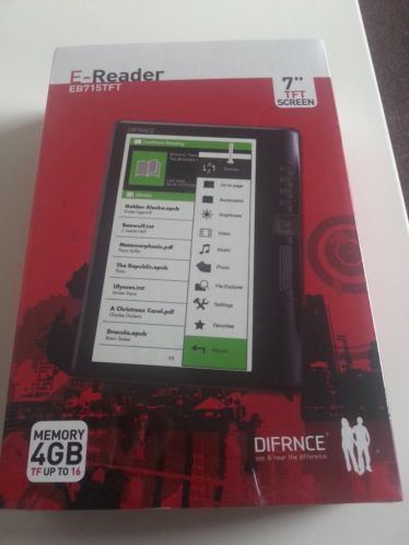 Difrnce E -READER TE KOOP