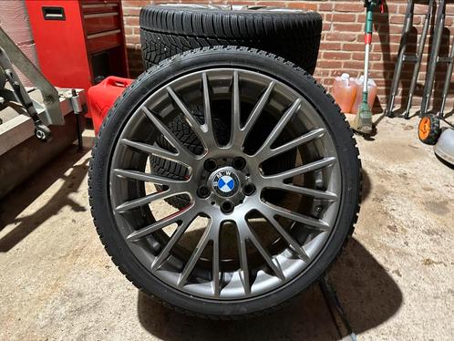 DIKKE 20 INCH BMW VELGEN MET ZGN WINTERBANDEN BREEDSET 750 I