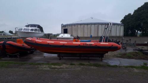 Dikke offshore rib 6.3m lang hypalon geen motor