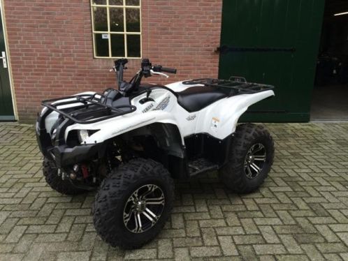 Dikke Yamaha Grizzly 700 EPS met kenteken bouwjaar 2010