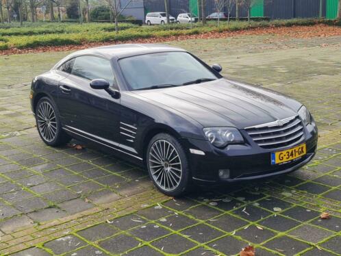 Dikke Youngtimer Chrysler Crossfire 3.2 V6 2004 Zwart