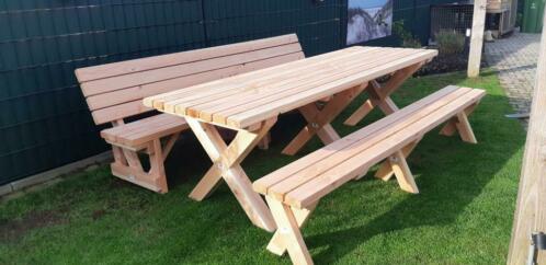 direct leverbaar HOUTEN TUINSET DOUGLAS HOUT DUURZAAM