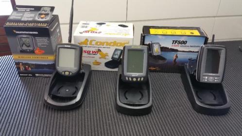 Div nieuwe fishfinderdieptemeter Toslon TF500-RF15-Condor