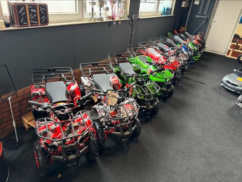 Diverse 49CC kinderquads Benzine met beugelset