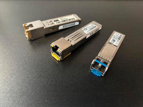 Diverse Cisco SFPx27s - GLC-LH  GLC-T 1Gbps