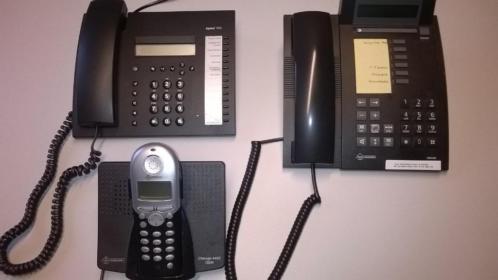 Diverse ISDN telefoons en Tiptel ISDN-2 centrale te koop