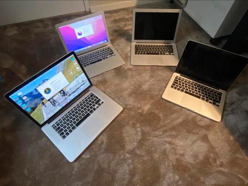 Diverse MacBooks werkend en voor onderdelen