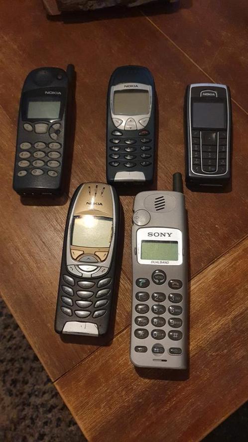 Diverse mobiele telefoons