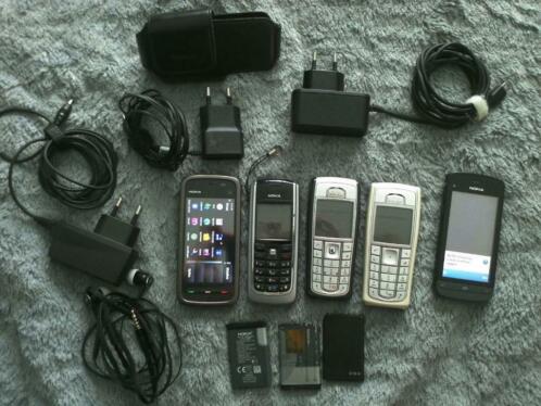 Diverse Nokia mobieltjes