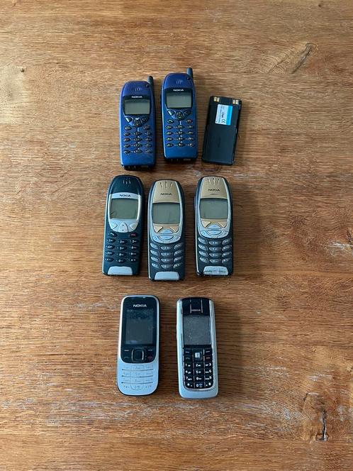 Diverse oude Nokia toestellen