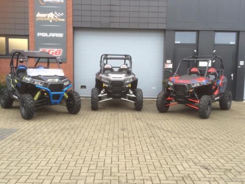 Diverse RZR buggy039s bij De Polaris dealer van Nederland