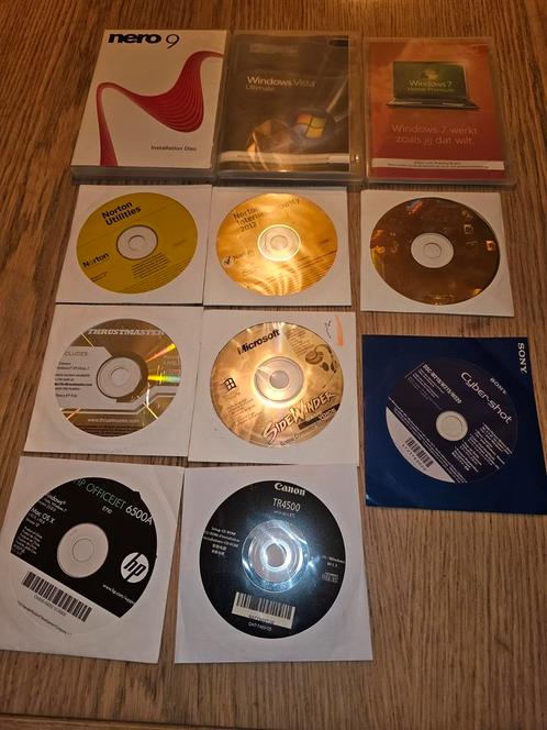 Diverse windows installatie cd dvd