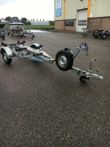 Diversen Boot trailer, freewheel, kantelbaar, verlichting